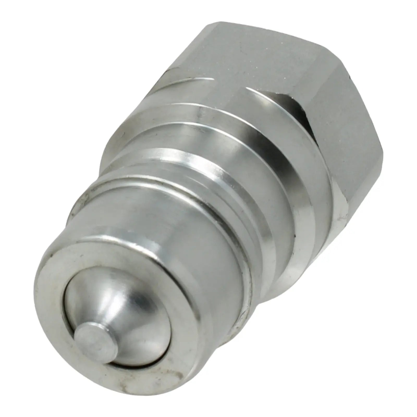 1″ NPT ISO 5675 Male Quick Connect Hydraulic Coupler | DURAFORCE